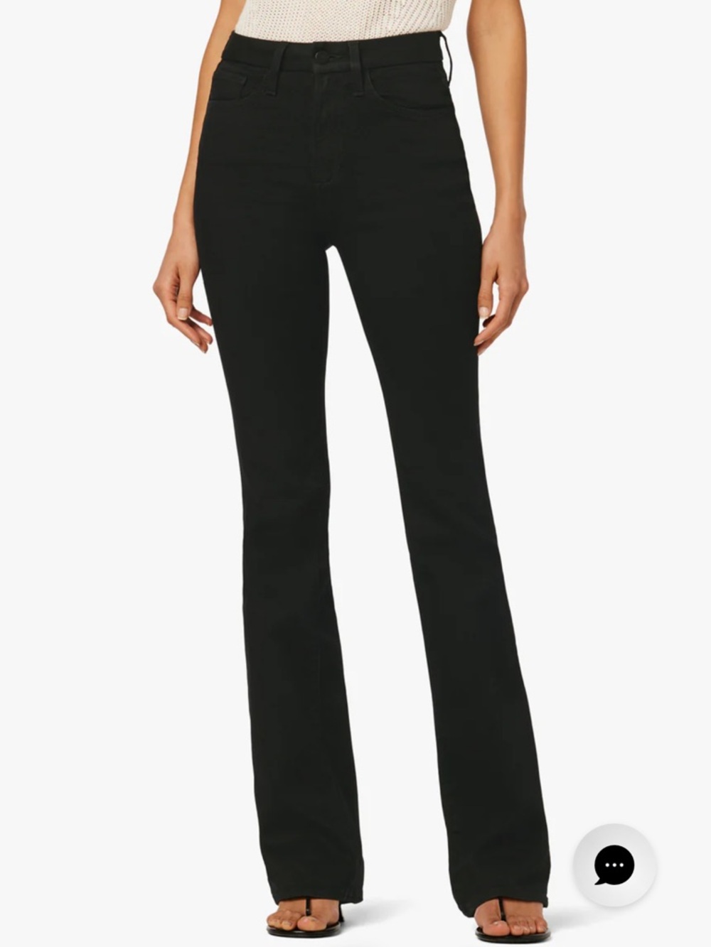 NEW Joe’s Jeans Black THE HI HONEY HIGH RISE CURVY BOOTCUT 25